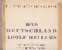 THIRD REICH  -  ILLUSTRIERTER BEOBACHTER  -   128 PAGES  -  ANTI JEWISH PROPAGANDA,  Kdf BAUT SCHIFFE, SIEDLUNGEN, - Alemán