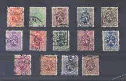 276/88A  Obl.   Cote  3.00 - 1929-1937 Lion Héraldique