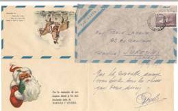 Lettre Argentine 1957 + Correspondance à Destination France ( Suresnes ) - Covers & Documents