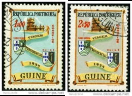 PORTUGUESE GUINEA, PORTUGUESE COLONY, 1955, FRANCOBOLLI USATI - Guinée Portugaise