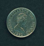 JERSEY  -  1992  10 Pence  Circulated As Scan - Jersey