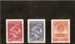 CHINE REPUBLIQUE POPULAIRE N 824/26 Neuf émis Sans Gomme N De Série Et Parution 8.8.1(17) 9.9.3(19)2.4.1.(9) - Unused Stamps