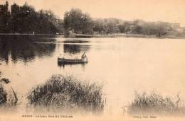 63 BESSE - Le Lac - Vue Du Château - Besse Et Saint Anastaise