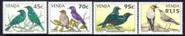 Venda - 1994 Starlings Set (**) # SG 273-276 , Mi 274-277 - Venda