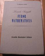 LIBRO  -LEONARDO SINISGALLI FUROR MATHEMATICUS - PENSIERO CRITICO -XVIII 1950 1 EDIZIONE - Libri Antichi