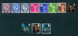 WALES - Regional Issues  11 Different Stamps As Scan - Pays De Galles