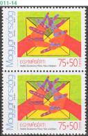 HUNGARY, 2009, FOR EACH OTHER!, MNH (**), Sc/Mi B373 / 5360 - Ungebraucht