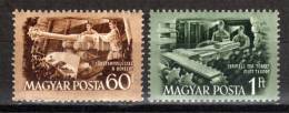 UNGHERIA MAGYAR - 1952 YT 1052/1053 ** CPL - Ungebraucht