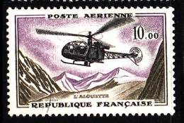 France Used Scott #C40 10fr Alouette Helicopter - 1960-.... Used