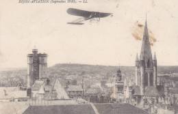 DIJON - AVIATION ( Septembre 1910 ). Tache Marron Sur Le Clocher De L'Eglise. - Meetings