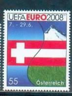 Autriche Austria 2008 - Euro 2008, Championnat D´Europe De Football / Europe Soccer Championship - MNH - UEFA European Championship