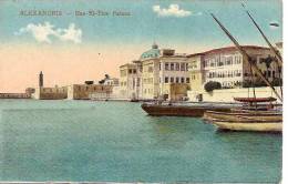 ALEXANDRIA  RAS EL -TINE PALACE ,COULEUR REF 30558 - Alexandria