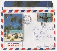 - ILES-SOUS-LE-VENT. - FARE-HUAHINE - Posté En 1995 - Scan Du Dos - - 1960-.... Used