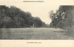 76 CANTELEU LE PREVENTORIUM LES ENFANTS DANS LE PARC - Canteleu