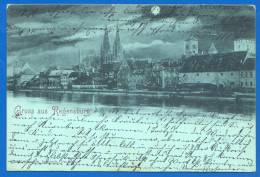 Deutschland; Regensburg; Gruss Aus AK; 1902 - Regensburg