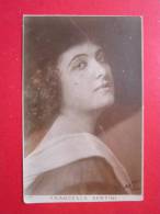 Francesca Bertini - 1920 - Piccolo Formato - Viaggiata - Artistas