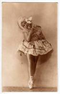 DANCE BALET DANCER 1929. OLD POSTCARD - Danse