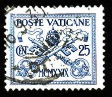 VATICAN  1929  - YT  29  - Oblitéré  -  Cote 0.65e - Oblitérés