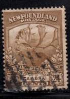 Newfoundland 1919 24 Cent Trail Of The Caribou Issue #125 - 1908-1947