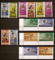 Burundi 1976 OBCn° 712-19 + PA LP 423-28 (°) Oblitéré Cancelled Cote 21,00 Euro  Sport - Used Stamps