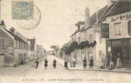 Yvelines- Saint-Nom-la-Bretèche -La Grande Rue. - St. Nom La Breteche