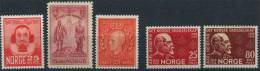 Norway 1946-48. 5 Stamps - Ungebraucht