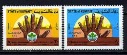 S	Kuwait ** N° 842/843 - Journée Pour La Protection De L'environnement - Koweït