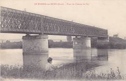 CPA - 27 - LE MANOIR SUR SEINE - Pont Du Chemin De Fer - Le Manoir