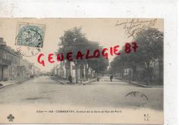 03 -  COMMENTRY - AVENUE DE LA GARE ET RUE DE PARIS - Commentry