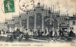 69 LYON - Exposition Internationale 1914 - Le Grand Hall - Sonstige & Ohne Zuordnung