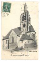 Moulin-Engilbert (58) : L´église En  1910 (animée). - Moulin Engilbert