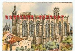 ACHAT IMMEDIAT < BARDAY N° 2082 D - L´église Saint Nazaire à Carcassonne - Barré Dayez - Dos Scanné - Barday
