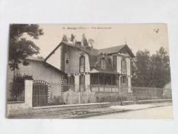 BAUGY Villa Maria-André Cher E M B Correspondance De 1917 - Baugy