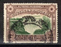 SOUTHERN RHODESIA – 1935 YT 35 USED Dent.14 - Southern Rhodesia (...-1964)