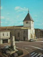 33 - PESSAC - L' Eglise Et Le Monument Aux Morts. (La Caisse D'Epargne...) - Pessac