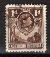 NORTHERN RHODESIA – 1938/41 YT 26 USED - Noord-Rhodesië (...-1963)