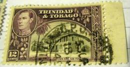 Trinidad And Tobago 1938 Town Hall San Fernando 12c - Used - Trinité & Tobago (...-1961)