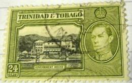 Trinidad And Tobago 1938 Government House 24c - Used - Trinité & Tobago (...-1961)