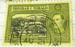 Trinidad And Tobago 1938 Government House 24c - Used - Trinité & Tobago (...-1961)