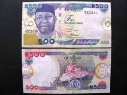 VF Banknote From Nigeria 500 Naira #30c 2005, Oil Platform - Nigeria