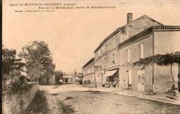 33.....GIRONDE.....ST MEDARD DE GUIZIERES....RUE DE LA REPUBLIQUE....ECRITE.. ‹(•¿• )› - Altri & Non Classificati