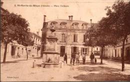 33....GIRONDE...SAINT SAVIN DE BLAYE....PLACE DUFFAURE... .ECRITE.... . . ‹(•¿• )› - Altri & Non Classificati