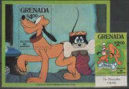 Great Britain Colony Grenada Walt Dosney-Pluto 1981 MNH ** - Grenada (...-1974)