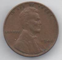 STATI UNITI 1 CENT 1948 - 1909-1958: Lincoln, Wheat Ears Reverse