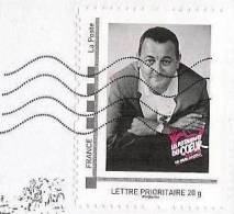 ID Timbre - Coluche : Les Restaurants Du Coeur / The Charity Restaurants Of The Heart. Lettre Prioritaire 20 G. - Contre La Faim