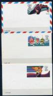 Lot 67 - B 20 Etats Unis ** Lot De 3 C.M. - J.O. - Sports - Patinage, Voile, Porteur De Flamme - Maximum Cards