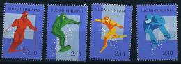 Finlande ** N° 1118 à 1121 - Passe-temps Des Jeunes : Ski, Surf Des Neiges - Unused Stamps