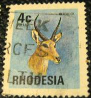 Rhodesia 1974 Reedbuck 4c - Used - Rhodesia (1964-1980)