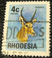 Rhodesia 1974 Reedbuck 4c - Used - Rhodesien (1964-1980)