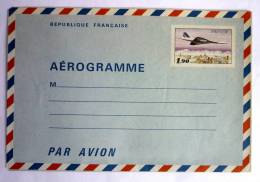 FRANCE LOT De 9 AEROGRAMMES NEUFS CONCORDE DIFFERENTS Variété De Couleur Sur Le N°1016- AER 9 PHOTOS - Aerograms